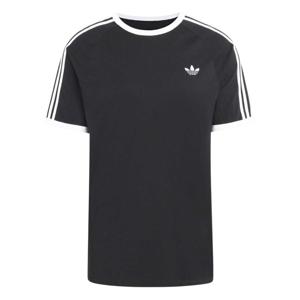 Adidas Mens 3 Stripes T-Shirt / Black